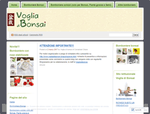 Tablet Screenshot of bomboniere-bonsai.com